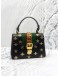(LIKE NEW) GUCCI SYLVIE SMALL BEE AND STAR SHOULDER BAG WITH STRAP