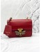 (LIKE NEW) GUCCI RED LEATHER QUEEN MARGARET SHOULDER BAG 