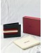(LIKE NEW) BALLY BLACK LEATHER WEB BIFOLD WALLET -FULL SET- 