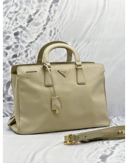 PRADA SAFFIANO LEATHER TWO WAY HANDBAG 