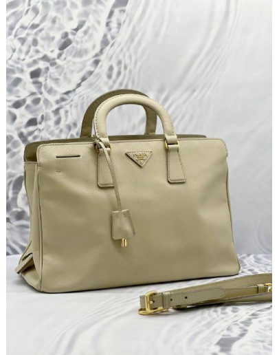 PRADA SAFFIANO LEATHER TWO WAY HANDBAG 