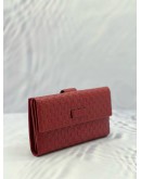 (LIKE NEW) GUCCI MICROGUCCISSIMA LEATHER CONTINENTAL FLAP WALLET 