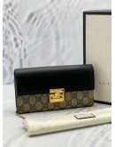 (LIKE NEW) GUCCI PADLOCK WALLET ON CHAIN - FULL SET- 