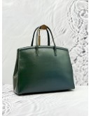 PRADA BN2535 TOTE TOP HANDLE BAG WITH STRAP IN AZZURRO SAFFIANO VERNICE