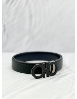 (LIKE NEW) SALVATORE FERRAGAMO GANCINI REVERSIBLE BELT 