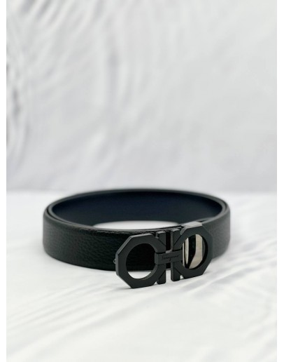 (LIKE NEW) SALVATORE FERRAGAMO GANCINI REVERSIBLE BELT 