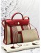 (LIKE NEW) 2019 HERMES TOILE AND VACHE HUNTER H VIBRATION HERBAG 31 