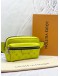 (LIKE NEW) LOUIS VUITTON YELLOW MONOGRAM TAIGARAMA OUTDOOR BUMBAG -FULL SET-