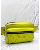 (LIKE NEW) LOUIS VUITTON YELLOW MONOGRAM TAIGARAMA OUTDOOR BUMBAG -FULL SET-