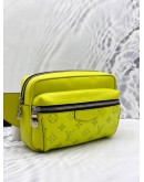 (LIKE NEW) LOUIS VUITTON YELLOW MONOGRAM TAIGARAMA OUTDOOR BUMBAG -FULL SET-