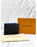 (LIKE NEW) LOUIS VUITTON DAMIER GRAPHITE CANVAS MULTIPLE WALLET -FULL SET-