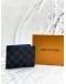 (LIKE NEW) LOUIS VUITTON DAMIER GRAPHITE CANVAS MULTIPLE WALLET -FULL SET-