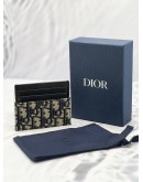 (LIKE NEW) CHRISTIAN DIOR OBLIQUE JACQUARD CARD HOLDER -FULL SET- 