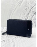 (LIKE NEW) MONTBLANC NIGHTFLIGHT DOUBLE ZIP TRAVEL WALLET