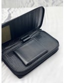 (LIKE NEW) MONTBLANC NIGHTFLIGHT DOUBLE ZIP TRAVEL WALLET