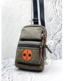 (UNUSED) COACH X MICHAEL B. JORDAN RIDER PACK WITH SIGNATURE CAVAS DETAIL SLING BAG 