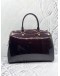 (LIKE NEW)  LOUIS VUITTON BREA MM IN AMARANTE MONOGRAM VERNIS LEATHER