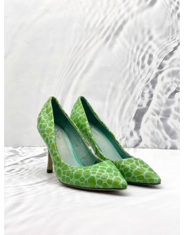 CHRISTIAN DIOR PATENT LEATHER HIGH HEEL SIZE 37