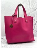 FURLA LEATHER HAND TOTE BAG IN PINK