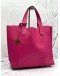 FURLA LEATHER HAND TOTE BAG IN PINK