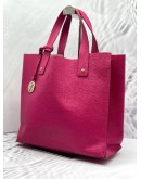FURLA LEATHER HAND TOTE BAG IN PINK