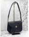 LANVIN BLACK LEATHER SHOULDER BAG 