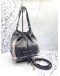 BURBERRY BLUE LABEL MINI CRESTBRIDGE CHECK BUCKET BAG