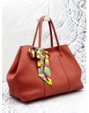 (LIKE NEW) 2013 HERMES GARDEN PARTY 36 SHOULDER BAG IN ROUGE CASAQUE NEGONDA LEATHER -FULL SET-