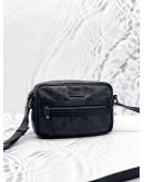 (LIKE NEW)GUCCI BLACK GG IMPRIME CROSSBODY BAG