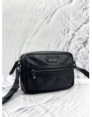 (LIKE NEW)GUCCI BLACK GG IMPRIME CROSSBODY BAG