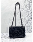 CHANEL REISSUE 2.55 PATENT DOUBLE SMALL FLAP BAG SHW -FULL SET-