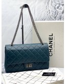 (LIKE NEW) CHANEL REISSUE 227 AGED CALFSKIN DOUBLE FLAP BAG GHW -FULL SET-