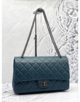 (LIKE NEW) CHANEL REISSUE 227 AGED CALFSKIN DOUBLE FLAP BAG GHW -FULL SET-