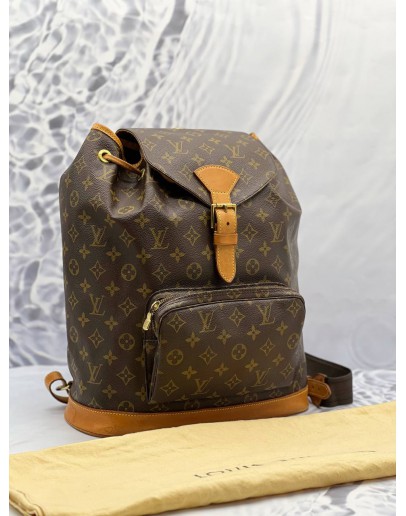 LOUIS VUITTON MONTSOURIS BACKPACK IN MONOGRAM CANVAS 