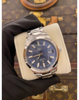 (LIKE NEW) 2018 BALL ENGINEER II MARVELIGHT REF NM2026C-S6J-BE BLUE DIAL 40MM AUTOMATIC WATCH -FULL SET-