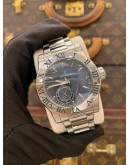 2016 CORUM ROMULUS POWER RESERVE REF 02.0001 BLUE DIAL WITH BLUE ROMAN NUMERAL BEZEL 42MM AUTOMATIC WATCH