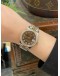 (UNUSED) 2019 ROLEX DATEJUST 31 REF 278381RBR HALF 18K 750 ROSE GOLD BROWN DIAMOND DIAL DIAMOND BEZEL 31MM AUTOMATIC WATCH -FULL SET-