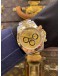 ROLEX DAYTONA SUPERLATIVE CHRONOMETER COSMOGRAPH HALF 18K 750 YELLOW GOLD REF 16523 CHAMPAGNE DIAL 40MM AUTOMATIC WATCH 