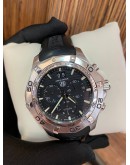 2013 TAG HEUER AQUARACER CHRONOGRAPH REF CAF101E BLACK DIAL 43MM QUARTZ WATCH -FULL SET-