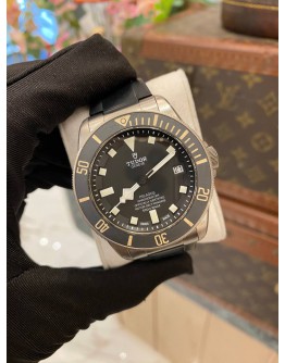 2016 TUDOR PELAGOS BLACK TITANIUM REF 25600T 42MM AUTOMATIC WATCH
