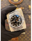 (UNUSED) 2023 ROLEX EXPLORER II REF 226570 BLACK DIAL 42MM AUTOMATIC WATCH -FULL SET-