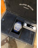 (LIKE NEW) 2022 FRANCK MULLER VANGUARD YACHTING REF V 45 SC DT YACHT BLUE DIAL 45MM AUTOMATIC WATCH -FULL SET-