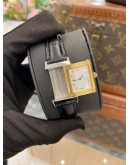 (LIKE NEW) 2014 JAEGER-LECOULTRE REVERSO DUETTO TWO FACE DIAMONDS WHITE DIAL MOTHER OF PEARL REF 266.5.44 21MM x 33MM MANUAL WINDING WATCH -FULL SET-