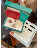 (LIKE NEW) 2000 ROLEX LADY DATEJUST REF 79173 18K 750 YELLOW GOLD JUBILEE DIAMOND DIAL 26MM AUTOMATIC WATCH -FULL SET-