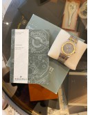 2003 AP AUDEMARS PIGUET ROYAL OAK REF 56303SA 18K 750 YELLOW GOLD GREY DIAL 33MM QUARTZ WATCH