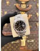 2022 ROLEX OYSTER PERPETUAL DATE REF 115200 BLACK DIAL 34MM AUTOMATIC WATCH