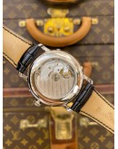 (LIKE NEW) 2022 BLANCPAIN VILLERET QUANTIEME COMPLET MOONPHASE REF 6263-1127-55B WHITE DIAL 38MM AUTOMATIC WATCH