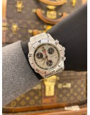 2005 TAG HEUER 2000 SERIES PROFESSIONAL CHRONOGRAPH REF 540.206 SILVER DIAL 38MM QUARTZ WATCH -FULL SET-