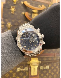 2010 OMEGA SEAMASTER DIVER 300M CHRONOGRAPH REF 2598.80.00 BLUE DIAL 41.5MM AUTOMATIC WATCH