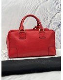 LOEWE AMAZONA 28 SNAIL LIMITED EDITION PEBBLED LEATHER BAG